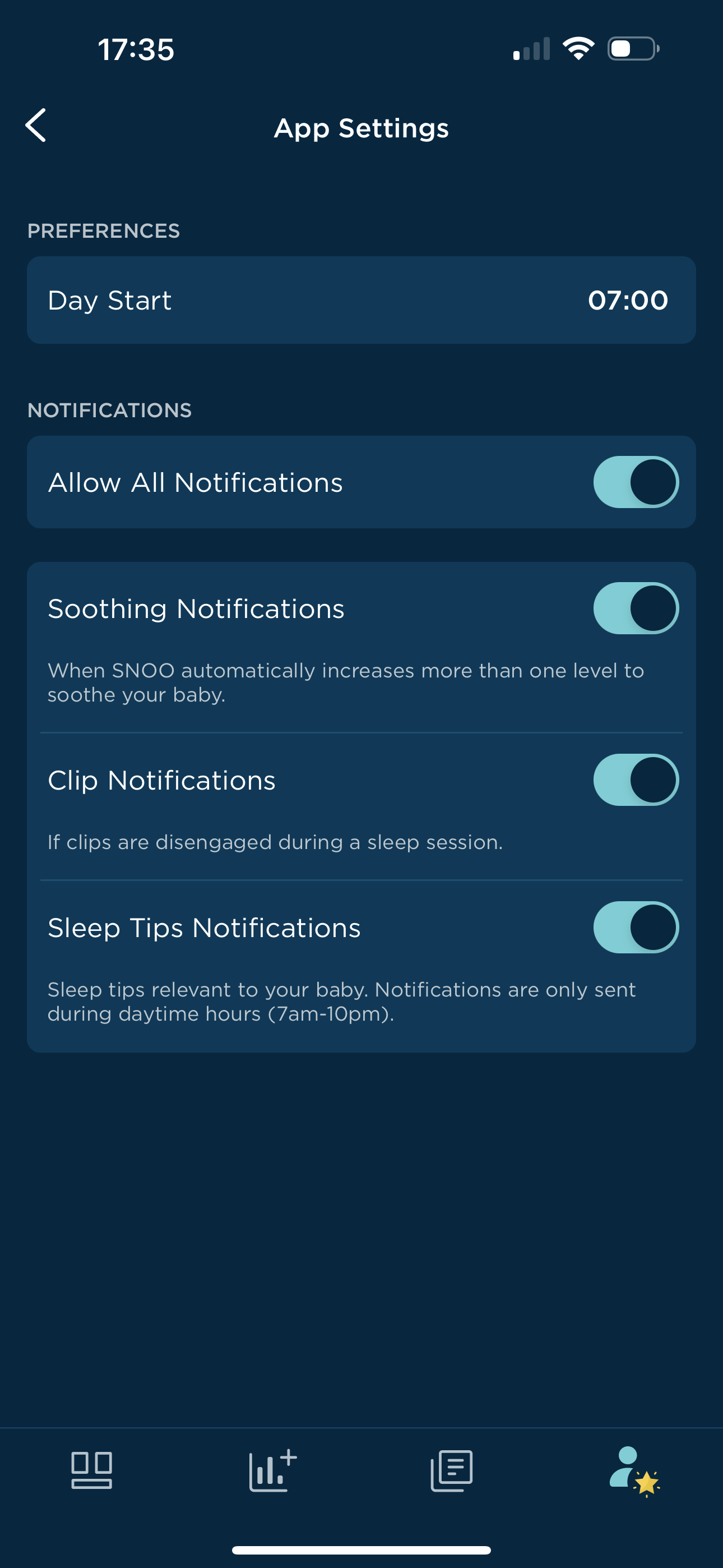 Can I adjust my notifications for the Happiest Baby App? 2nd .PNG