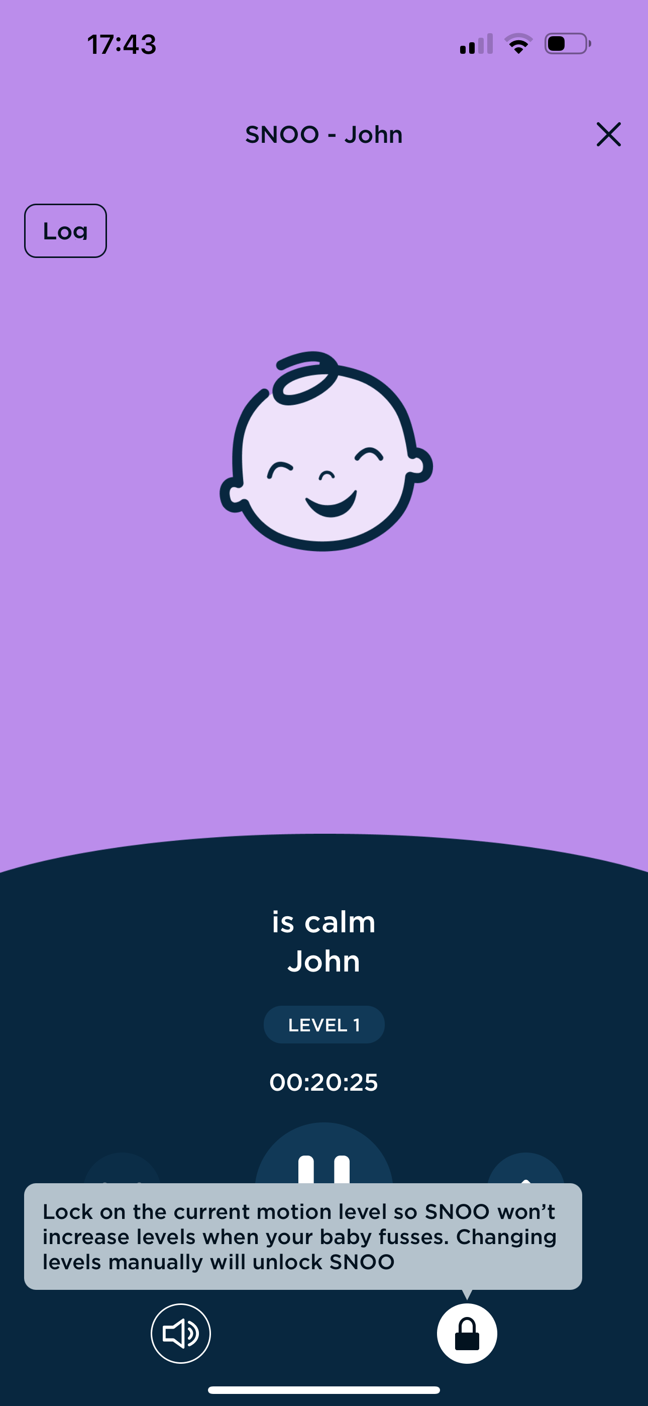 How can I lock SNOO on a specific level? .PNG